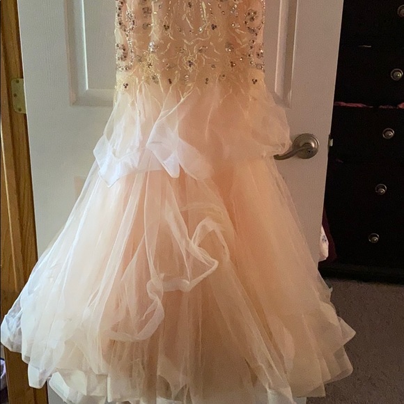 Blush Pink Evening/Prom/Ball Gown - Picture 2 of 6